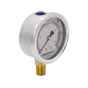 Lower Mount Glycerine Filled Gauge